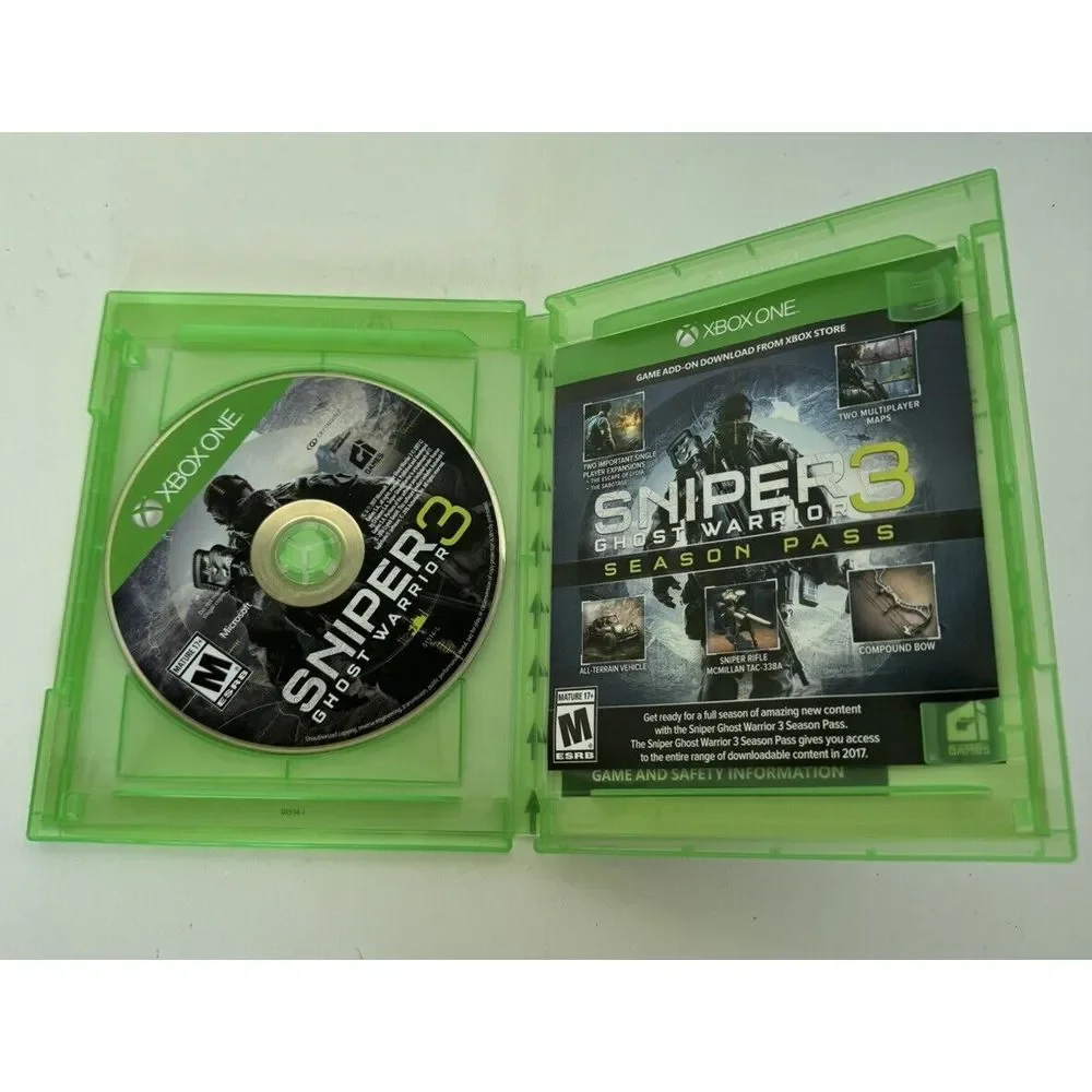 Xbox One Sniper 3 Ghost Warrior Season Pass EDITION